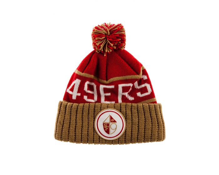 49ers mitchell and ness beanie