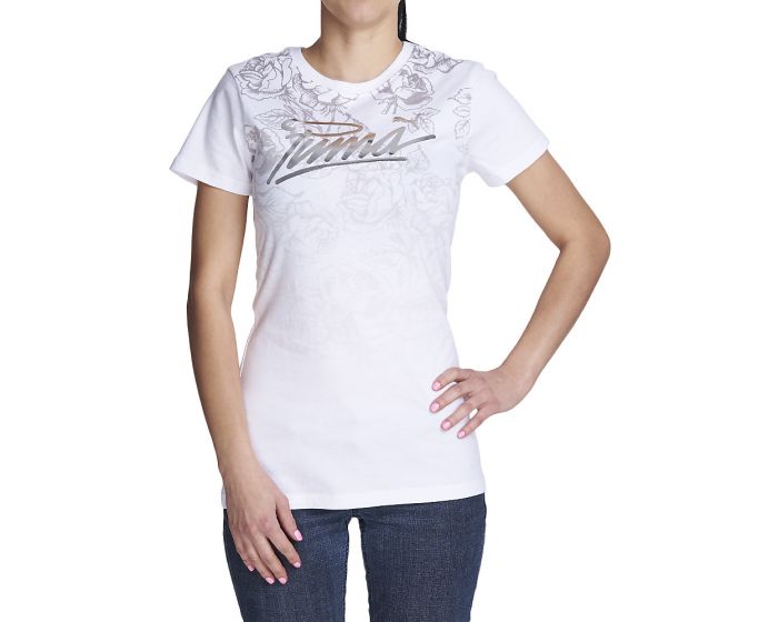 PUMA Women's Floral Valentines Day Tee 572068 02 - Karmaloop