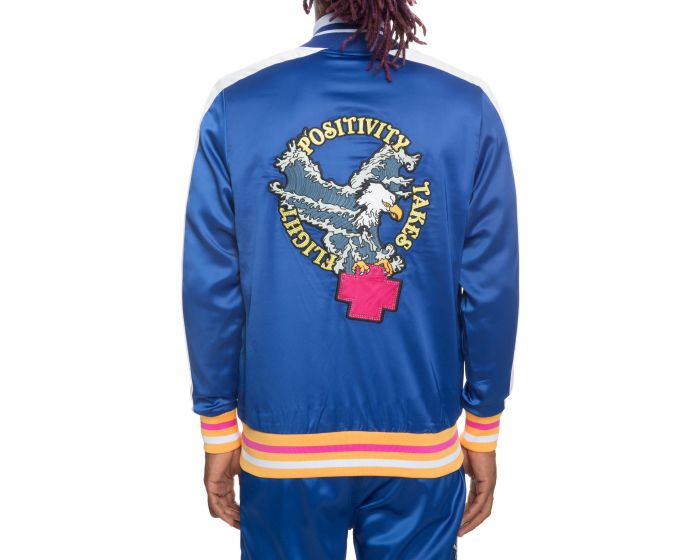 PINK DOLPHIN MEN'S PINK DOLPHIN TAKE FLIGHT JACKET AF11805TFJBU Karmaloop