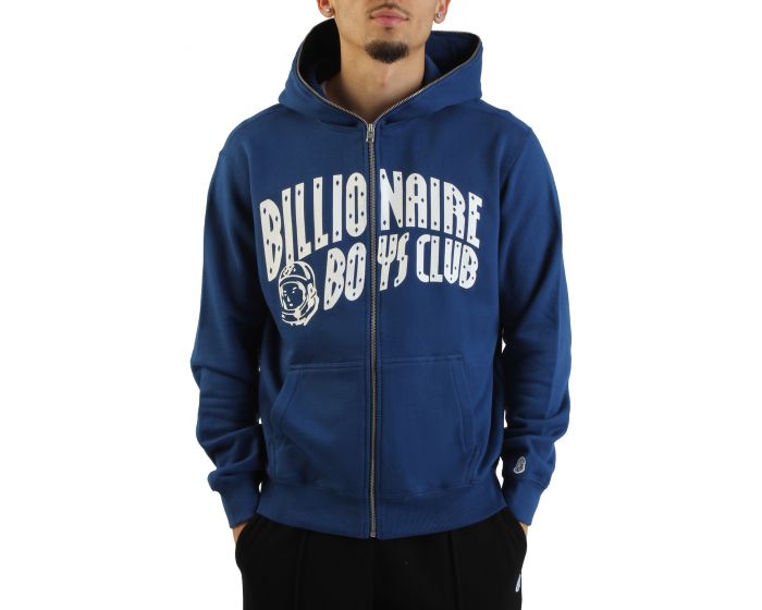 BILLIONAIRE BOYS CLUB Curve Zip Hoodie 851-6307NVY - Karmaloop