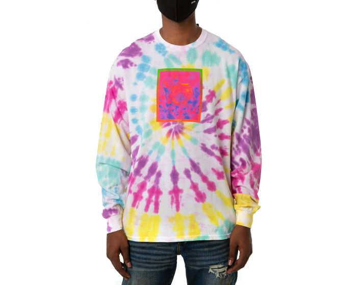 primitive tie dye shirt