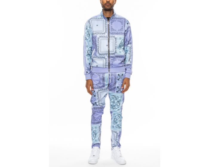 Weiv Paisley Bandana Print CrewNeck