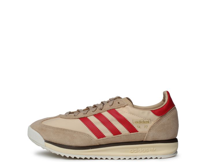 adidas SL 72 RS Shoes - Men's - Magic Beige / Pure Ruby / Sand Strata - 10