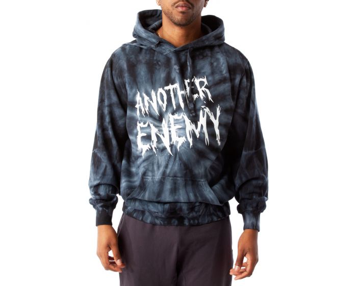 ANOTHER ENEMY Death Metal Logo Hoodie DMLH-BLKSWTD - Karmaloop