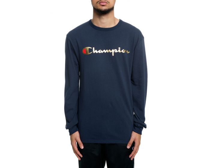 champion heritage gold script
