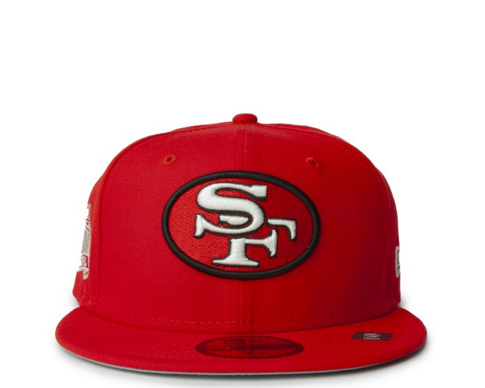 Men's New Era Black San Francisco 49ers Crown 5X Super Bowl Champions 59FIFTY Fitted Hat