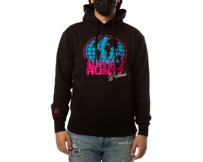 RUNTZ Takeover World Tour Hoodie 33588-BLK - Karmaloop