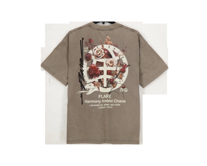 Flare Inc Embodiment Tee Charcoal SSFLEMBCHA-CHAROCAL - Karmaloop