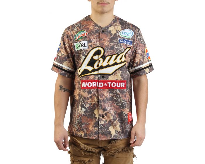 ROLLING LOUD Rolling Loud World Tour Patched Baseball Jersey