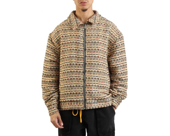 DIET STARTS MONDAY Tweed Zip-Up Jacket DSM-HOL2501-007 - Karmaloop