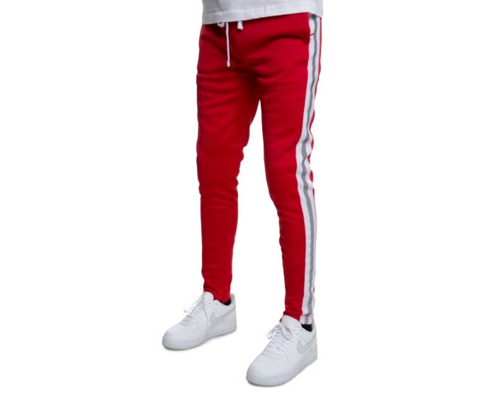 calvin klein performance poly reflective track pants