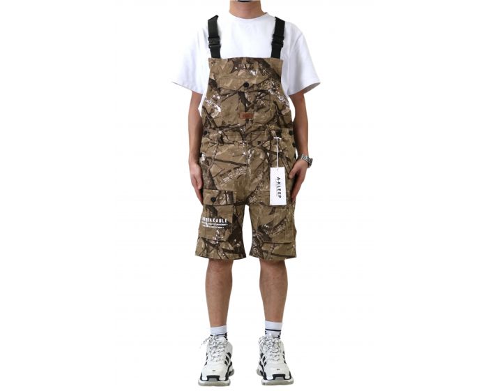 KLEEP KUDO Fine Twill Overall Short Pants KOA-1001-KUDO - Karmaloop