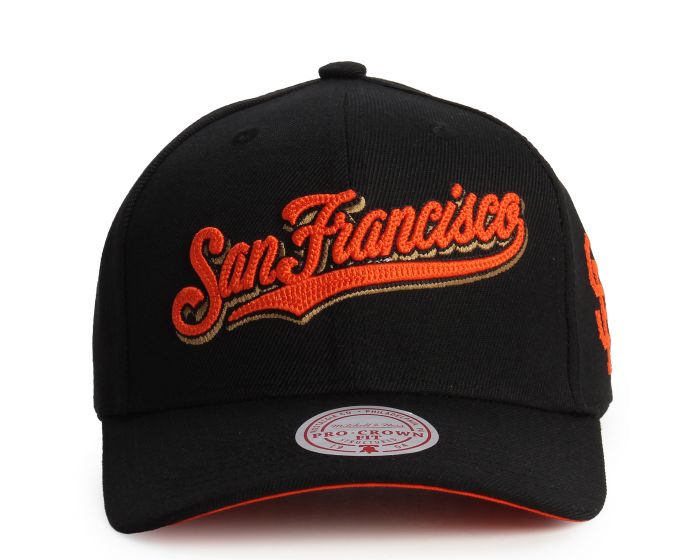 キャップ shareef 19ss cap MITCHELL & NESS MLB San Francisco Giants Chain Gang Pro Crown Fit