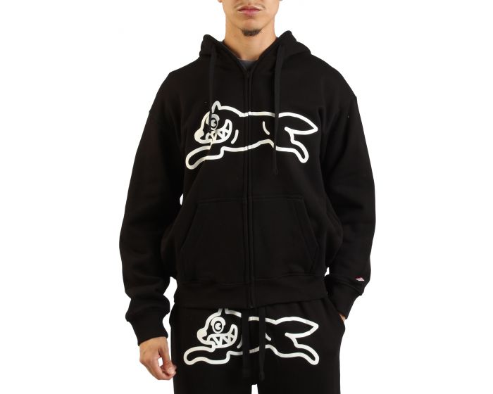 ICE CREAM Running Dog Full-zip Hoodie 451-9304-BLK - Karmaloop