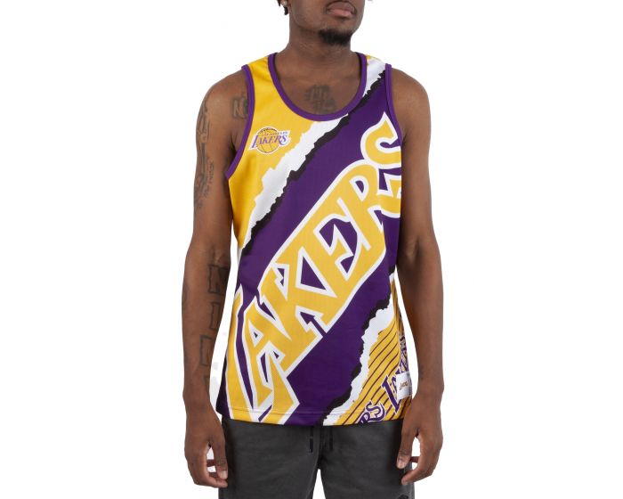 Mitchell & Ness Big Face Jumbotron Tee Los Angeles Lakers