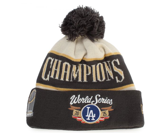 NEW ERA CAPS MLB Los Angeles Dodgers World Series Champs Pom