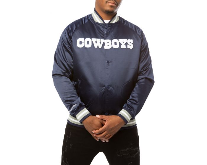 dallas cowboys mitchell and ness jacket