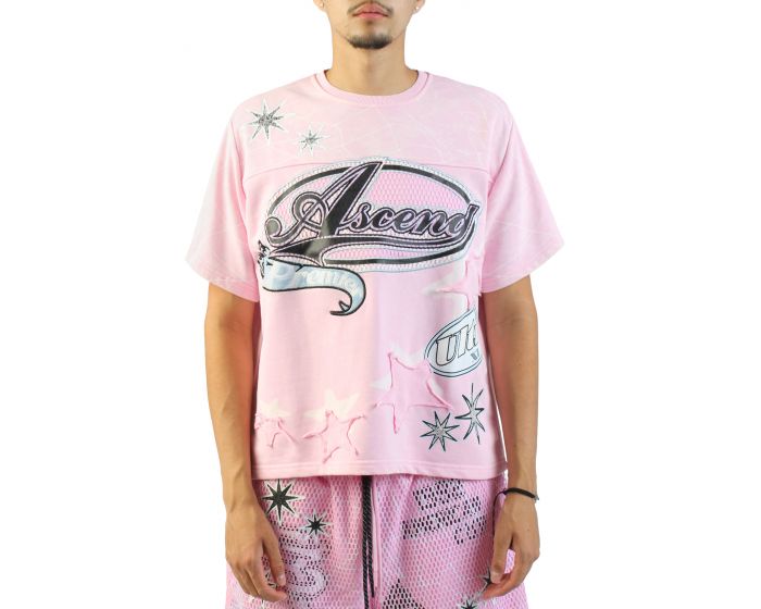 SMOKE RISE Ascend T-Shirt F026S455-PNK - Karmaloop