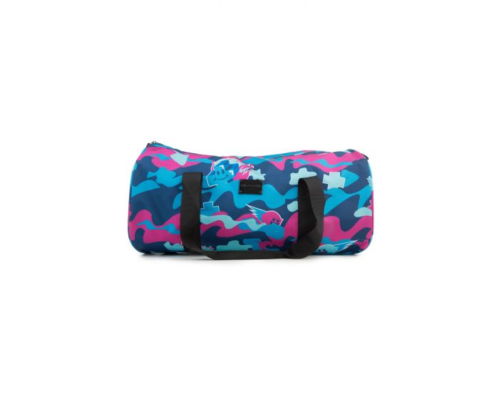 PINK DOLPHIN The Camo Duffle Bag in Multi OH11808CBMU Karmaloop