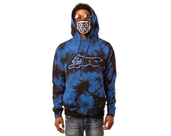 ICE CREAM Dog TieDye Hoodie 4112307BLUE Karmaloop
