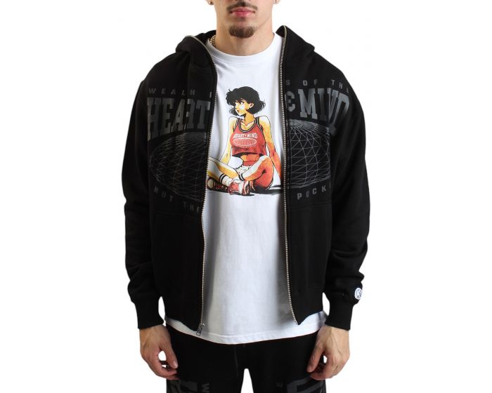 BILLIONAIRE BOYS CLUB BB HMU Zip Hoodie 851-1304BLK - Karmaloop