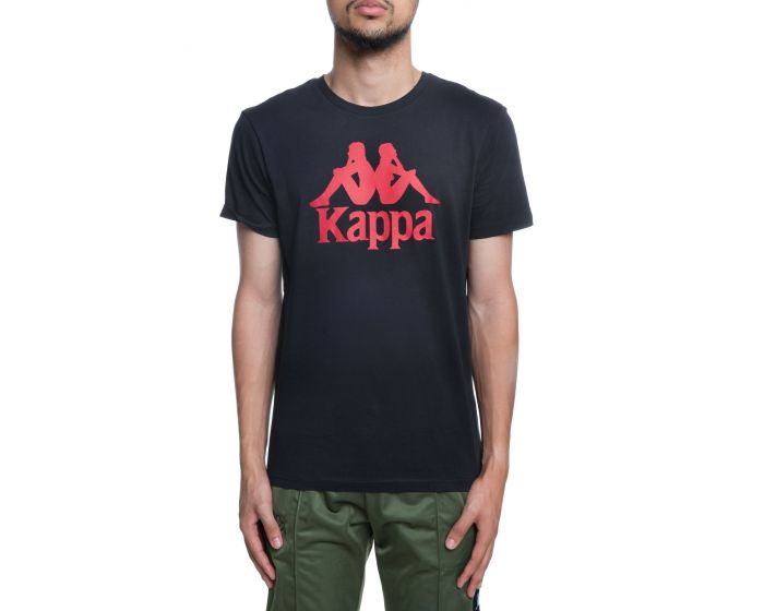 KAPPA The Authentic Estessi Slim in Black and Red Dk 303LRZ0-977BLK ...