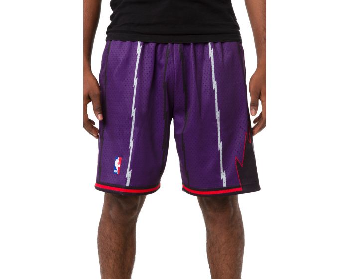 Solestop.com - Mitchell & Ness Men NBA Toronto Raptors Hyper Hoops Swingman Short Purple, S