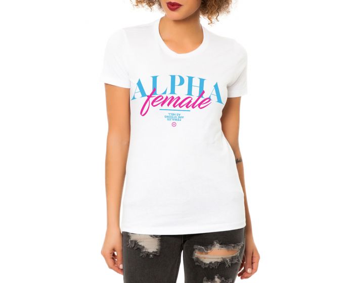 One Degree The Alpha Female Tee In White Svw Alphafem Tee Wht Karmaloop 0629