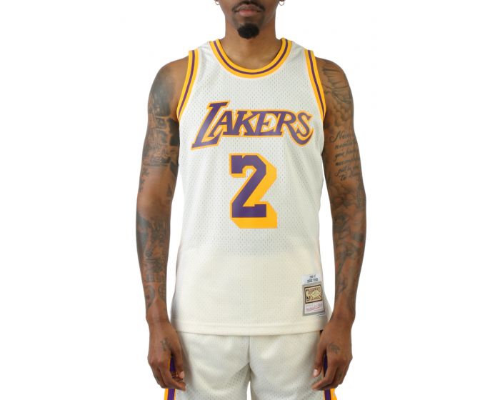 極美品 mitchell&ness LOS ANGELES LAKERS Los Angeles Lakers Mitchell & Ness x Tats Cru Hardwood