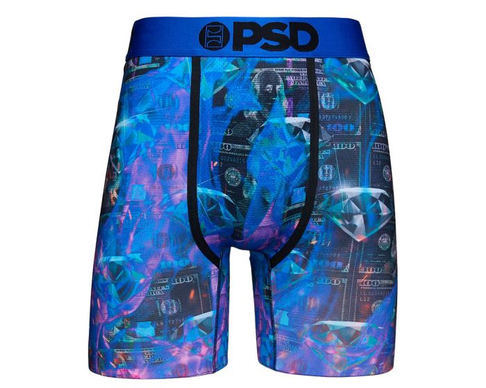 PSD UNDERWEAR Thermal Money Diamonds Boxer Briefs 422180065 - Karmaloop