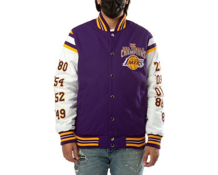 LA Lakers 16 Time Back To Back Championship Jacket