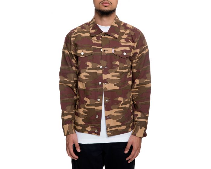 VANDAL COLLECTIVE The Vandal Basic Denim Jacket in Camo VNDNMJCKT001 ...