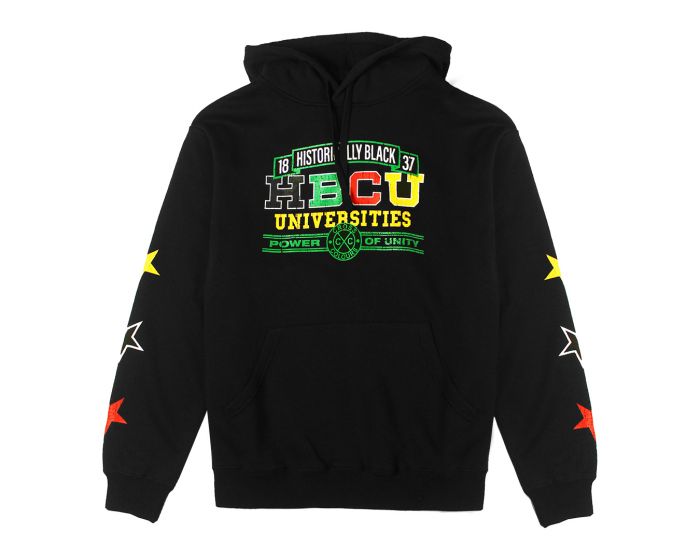 CROSS COLOURS HBCU Power In Unity Hoodie - Black H80223PIU-BLK-BLACK ...