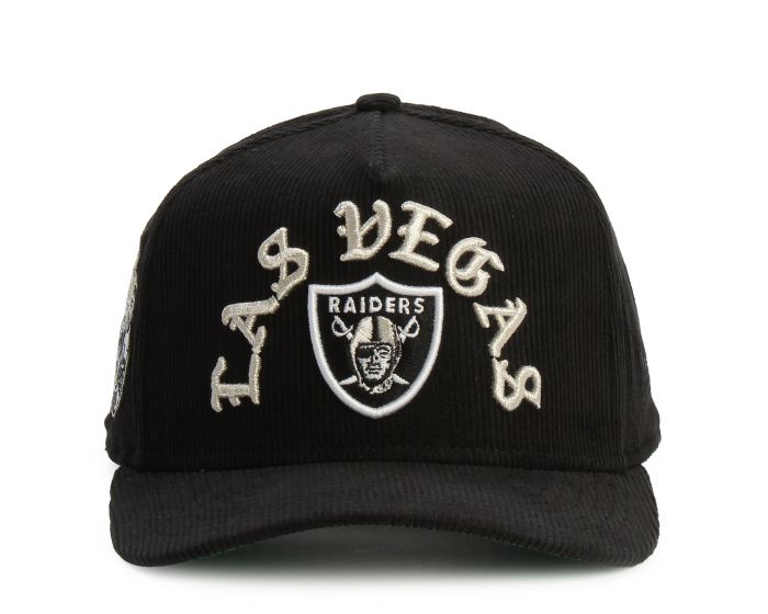 NEW ERA CAPS NFL Las Vegas Raiders 950 A-Frame Corduroy Snapback 70932636 - Karmaloop