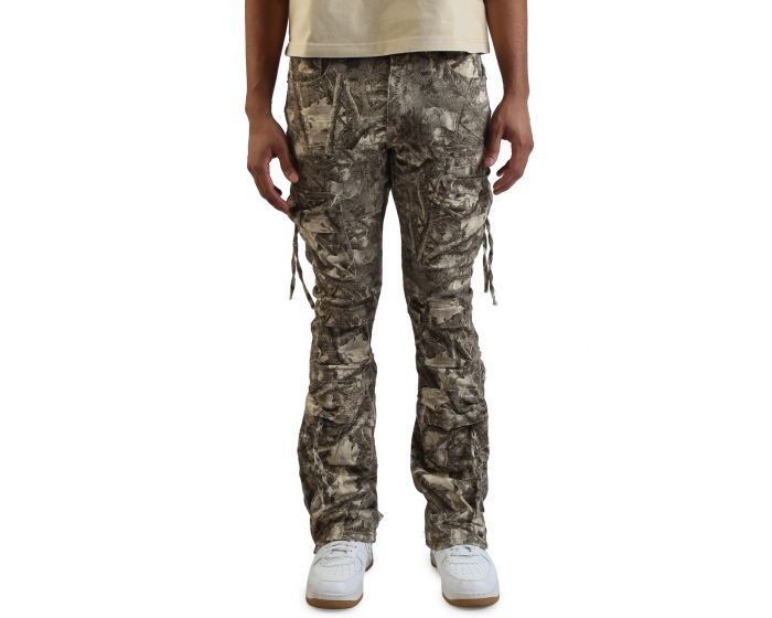 KLOUD 9 Zip Pocket Cargo Pants P25176-CAMO - Karmaloop