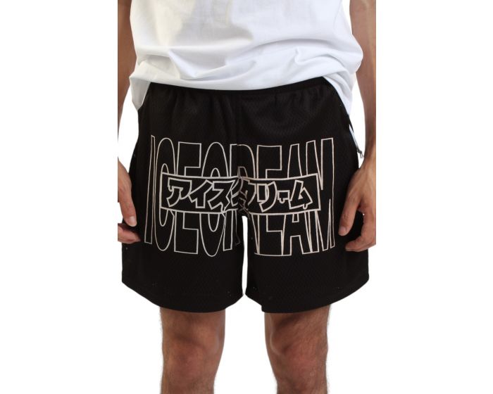 Ice Cream Katakana Shorts 441-4106BLK - Karmaloop