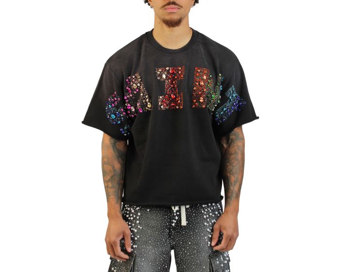 REBEL MINDS Rebel Saint Jewels T-Shirt 610-31211BLK - Karmaloop