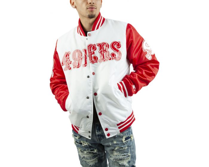 STARTER San Francisco 49ers Jacket LS0LG792 SNF - Karmaloop