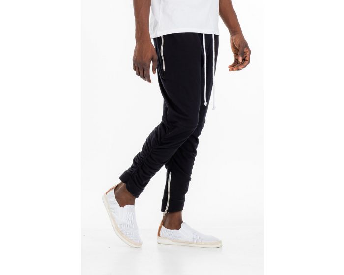 scrunched joggers