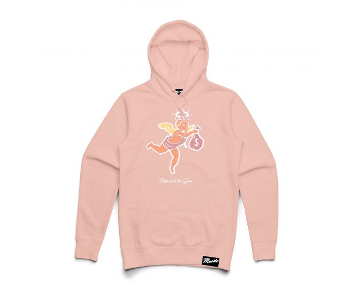 HASTA MUERTE Clay Angel Hoodie HM-CLAYANGEL-HOOD-LPNK - Karmaloop