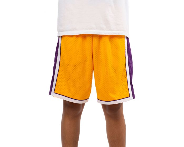 Mitchell & Ness Men's Los Angeles Lakers Swingman Shorts - Yellow
