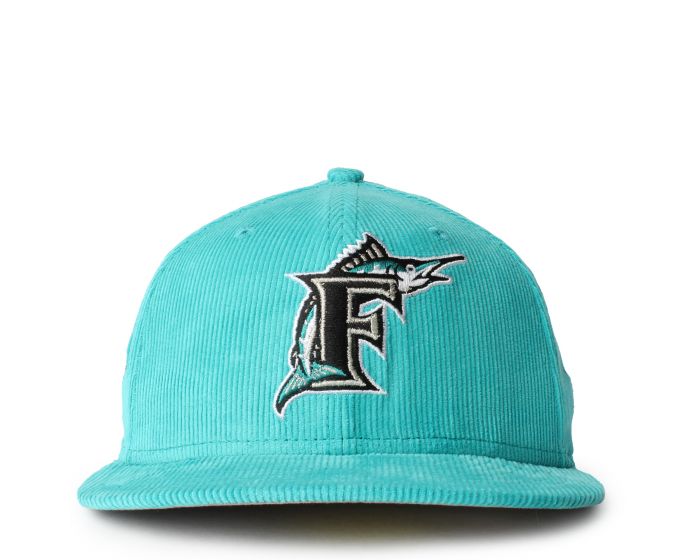 Marlins Hat Barley Worn ! #fitted #newera - Depop