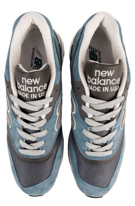 The New Balance M997CSP Sneakers in Blue & Grey