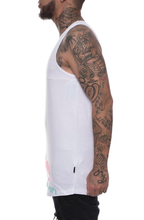 The Ball Tank Top in White
