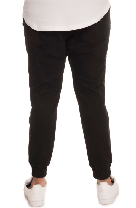 The Aether Jogger in Black Navy