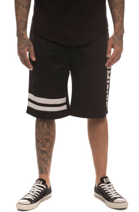 The Enforcer Mesh Shorts in Black