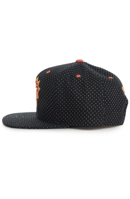 The Phoenix Suns Dotted Snapback in Black