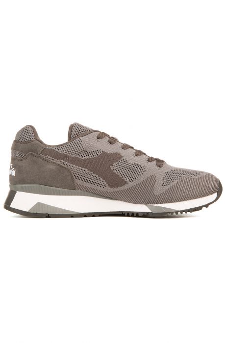The Diadora V7000 Weave Sneakers in Steel Gray