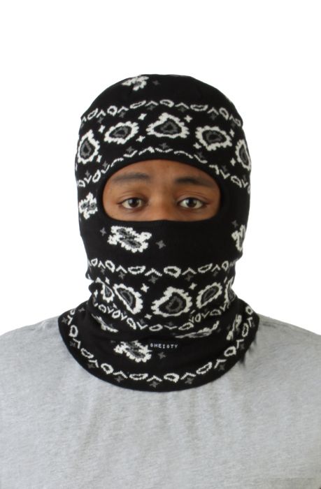 $HEI$TY Bandana Ski Mask STY-23-20BLK - Karmaloop