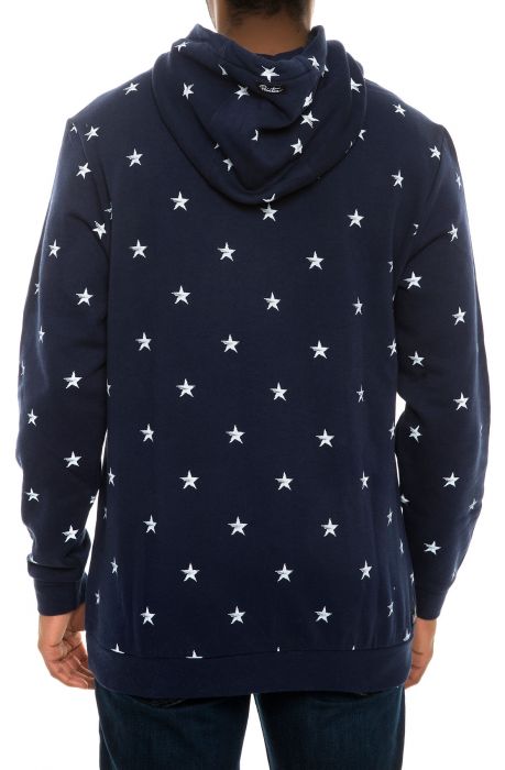 The North Star Pullover Hoodie in Navy